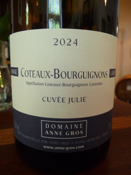 Coteaux Bourguignons Blanc "Cuvée Julie" 2024