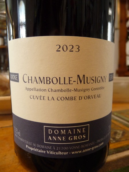 Chambolle Musigny "La Combe d`Orveau" 2023