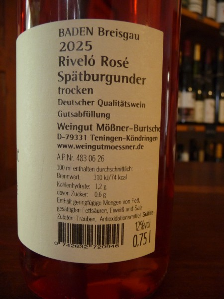 Rosé Spätburgunder trocken 2025