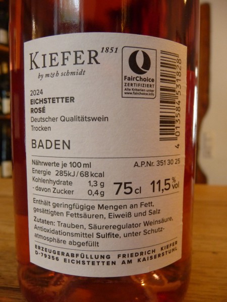 Spätburgunder Rosé trocken 2024